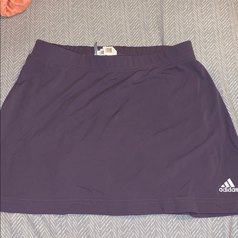Purple adidas skirt